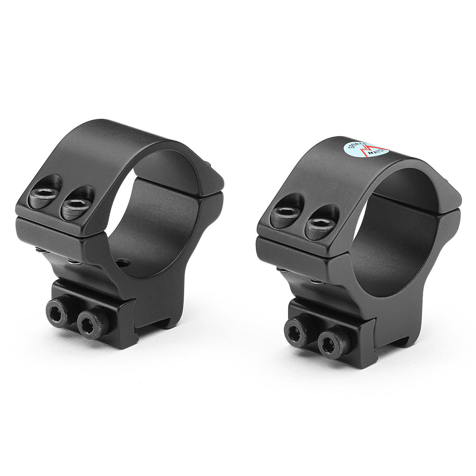 Nikko Rifle Scope Mounts 2 Pièce 30 mm Tube basse 11 mm 3//8/" queue d/'aronde Airgun Anneaux