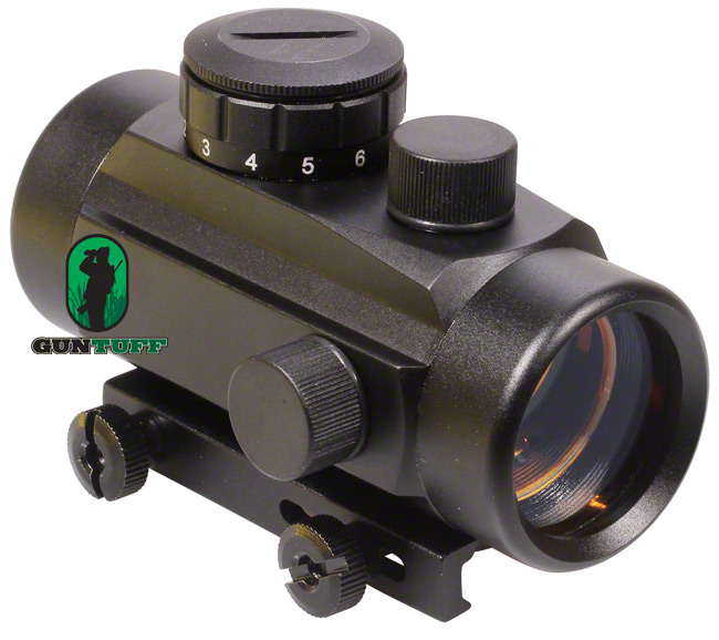 40mm RED DOT Tactical Airgun Air Rifle Pistol Point Sight 11mm 3/8 ...