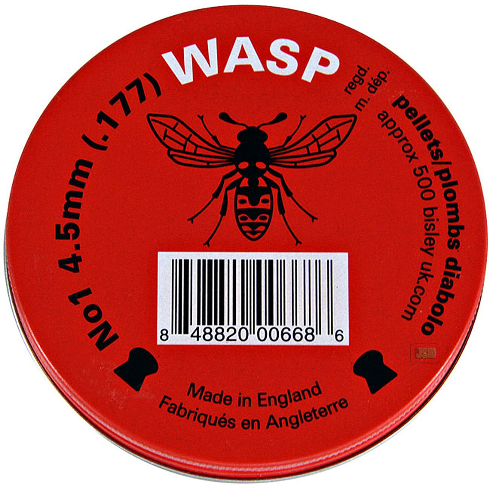 WASP DOMED .177 4.5mm Air Rifle Pistol Gun Pellets 500 Airgun Shooting