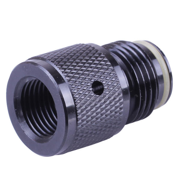 SMK 88g Co2 FP Cylinder Adaptor For Paintball Guns / Markers Black