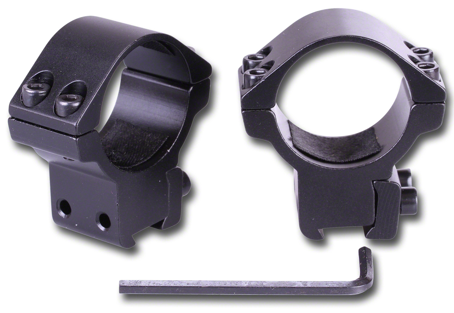 Nikko Rifle Scope MOUNTS 2 Piece 30mm Tube MEDIUM 11mm 3/8" Dovetail