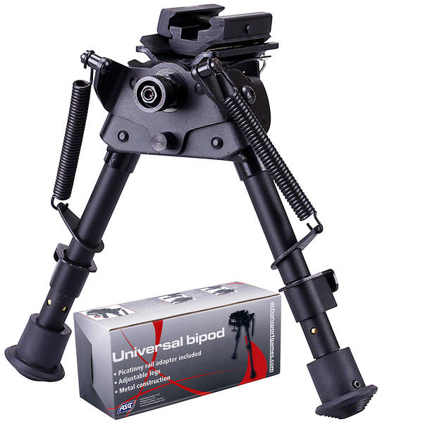 ASG Harris Style Airgun Airsoft Rifle Bipod Picatinny RIS & QD Stud