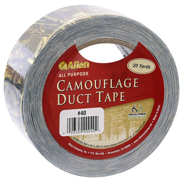 Realtree "Max 4" 20 Yard Heavy Duty Camo Duct Tape 2" Rifle Camouflage Hunting Camouflage