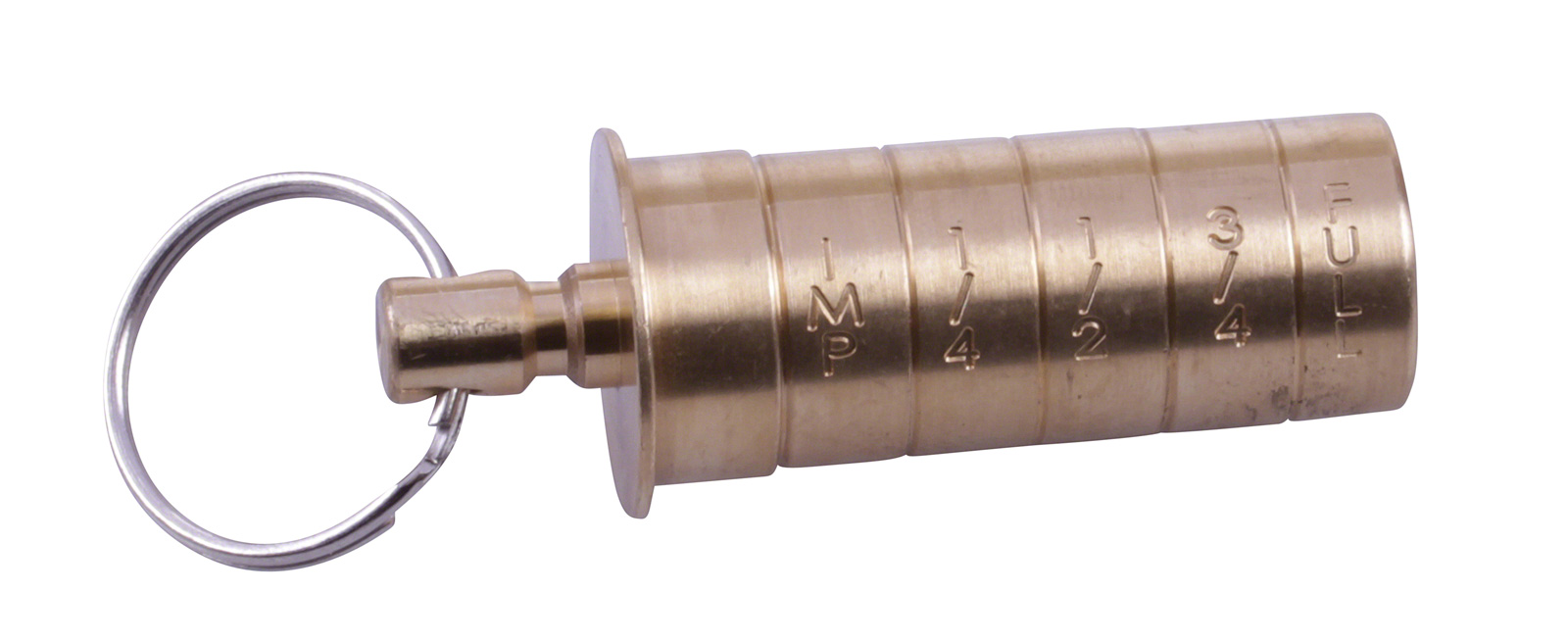 Bisley Shotgun Brass Choke Gauge 12g 20g Identifier Bore Keyring
