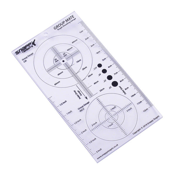 Snappy Targets Group Mate Target Shooting Gauge Air Rifle Gun Pistol