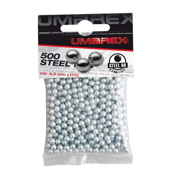 500 UMAREX Air Rifle Pistol Airgun Gun Steel .177 BB Ammo Pellets Balls