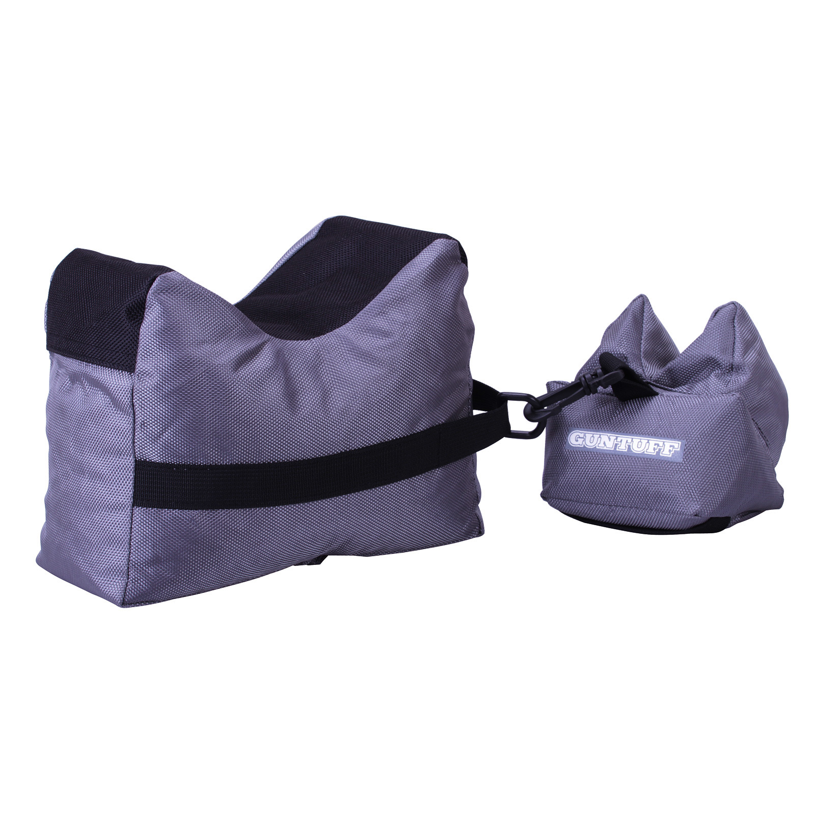 GunTuff 2 Piece Shooting Rest Bags Front & Rear Rifle Air Gun Bench Bag