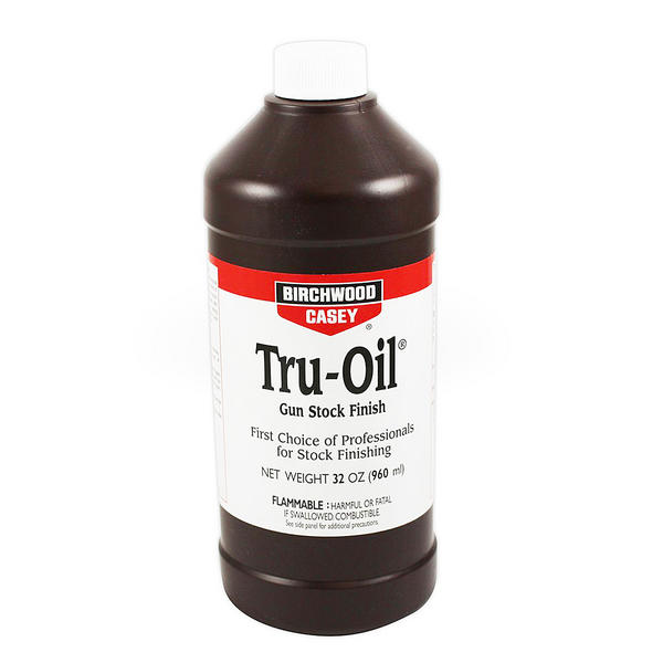 Birchwood Casey TruOil Gun Stock Finish 32 oz 960ml Liquid Bottle