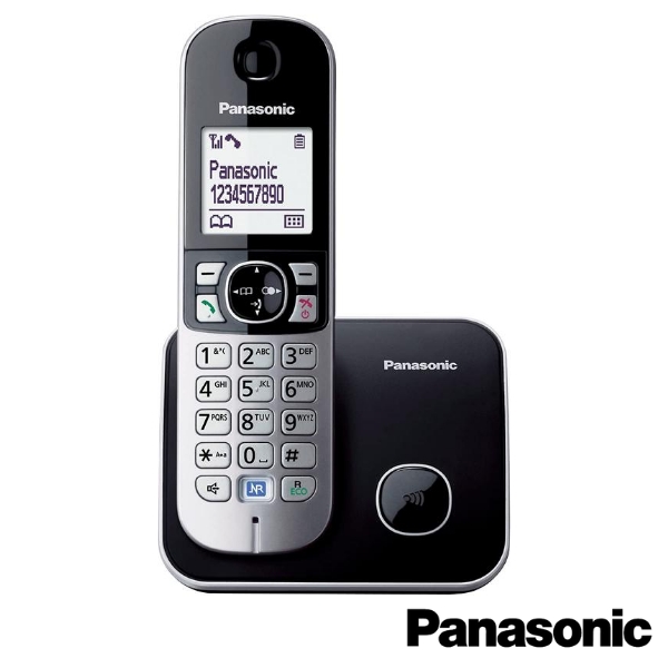 Panasonic Tg6811 Unique Dect Telephone Sans Fil Bureau Noir Kx Tg6811eb Ebay