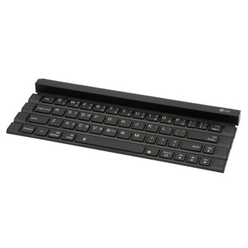 LG BLUETOOTH POCKET ROLLABLE FULL SIZE KEYBOARD - BLACK - KBB700