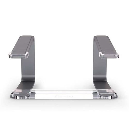 GRIFFIN ELEVATOR DESKTOP STAND FOR LAPTOPS & MACBOOKS SPACE GREY/CLEAR