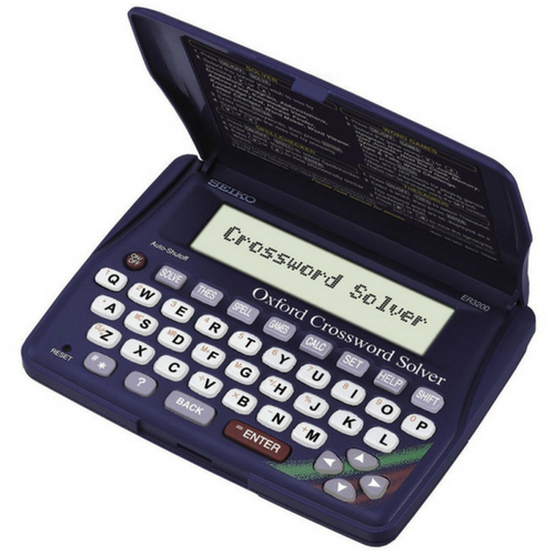 SEIKO ER3200 OXFORD CROSSWORD SOLVER ELECTRONIC DICTIONARY POCKET