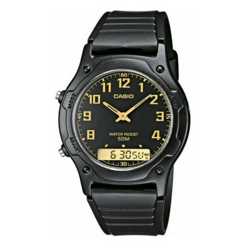 casio dual analog digital watch