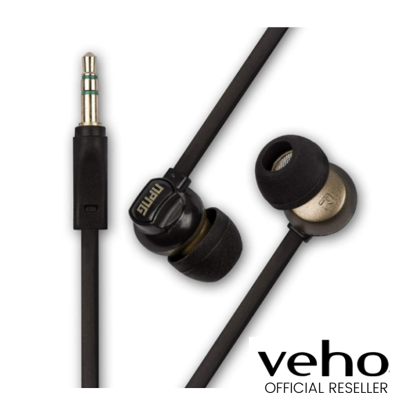 veho stereo noise isolating super soft earphones black gold vep 019 npng ebay ebay