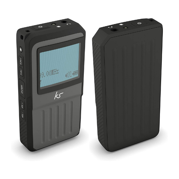 KITSOUND POCKET RADIO DAB/FM WITH 64 PRESETS & LED DISPLAY BLACK KSPDABBK