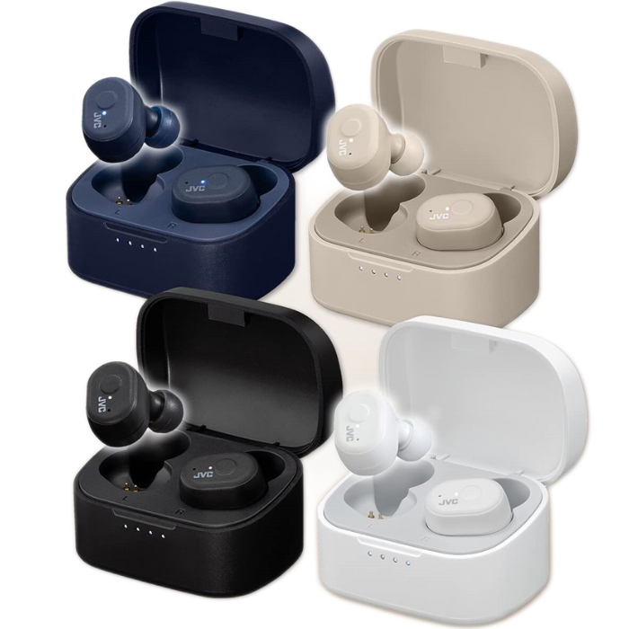 JVC HA-A11T TRUE WIRELESS IN-EAR HEADPHONES BLUETOOTH BUDS W/ CASE 