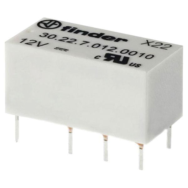 Finder 32.21.7.024.4300 PCB Relay 24VDC 6A 1 NO contact AgSnO2 RT III