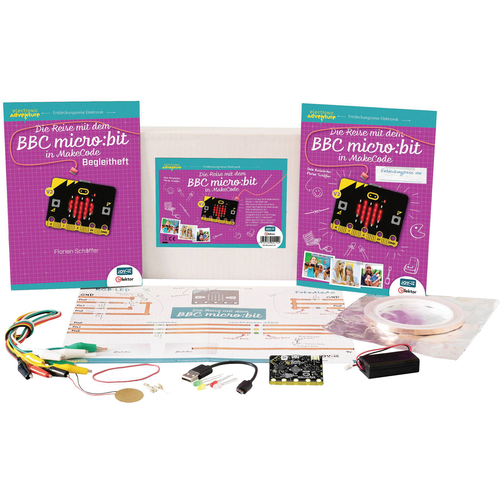 Joy-it EA-MicroBit-V2 Electronic kit for kids 8+,learn micro:bit coding |  eBay UK