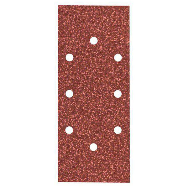 Bosch 2608608X98 Carta abrasiva Grana 40 80 120 180 (ØxL) 93mmx230mm 10 pz.