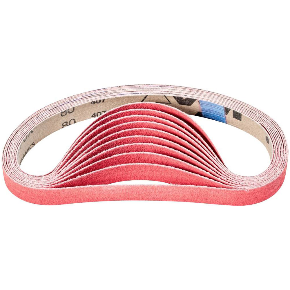PFERD 45020134 BA Bande de papier de verre 520x20mm grain 80 paquet de 20 pour meuleuse