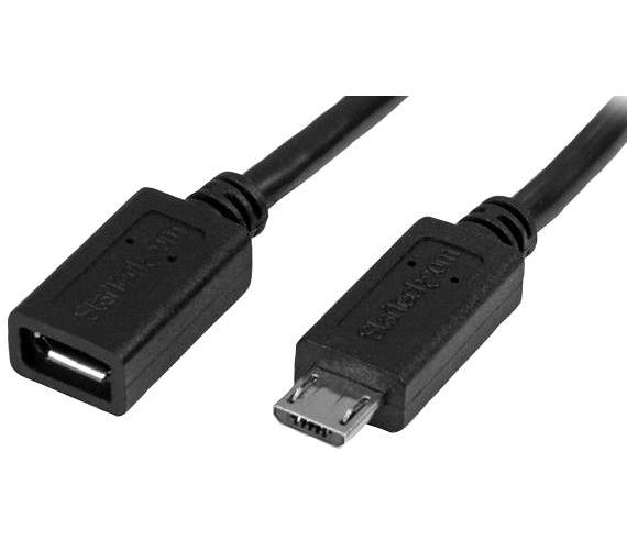 USBUBEXT50CM STARTECH LEAD Micro USB Extension MF 0,5M