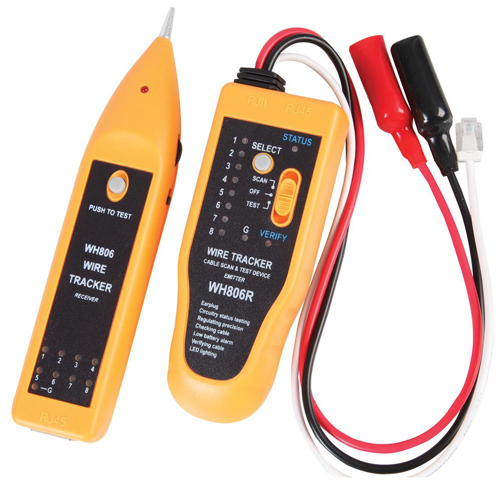Tenma Network Cable Tester & Tracker For Cat5e 6e Wire Coaxial Cable