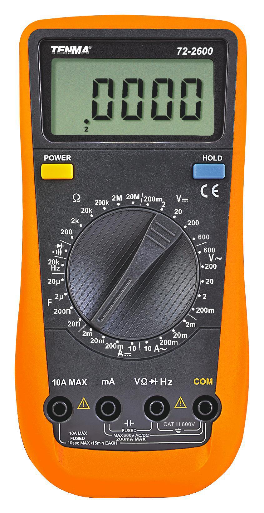 CLAMP DMM 3.5 DIGIT AUTO 72-2985 100A TENMA