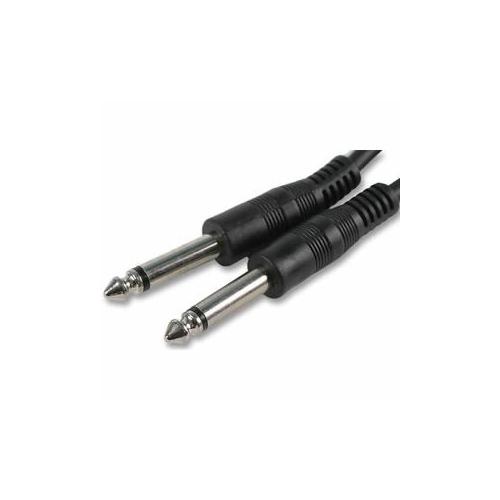 Guitar Amp Cable 6.35mm (1/4") to 6.35mm Mono Jack Plug Keyboard Lead Electric - Picture 20 of 42
