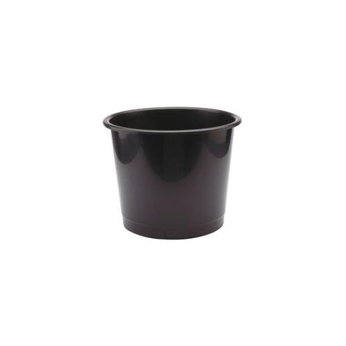 PATTUMIERA IN PLASTICA NERA, Q CONNECT, KF01124