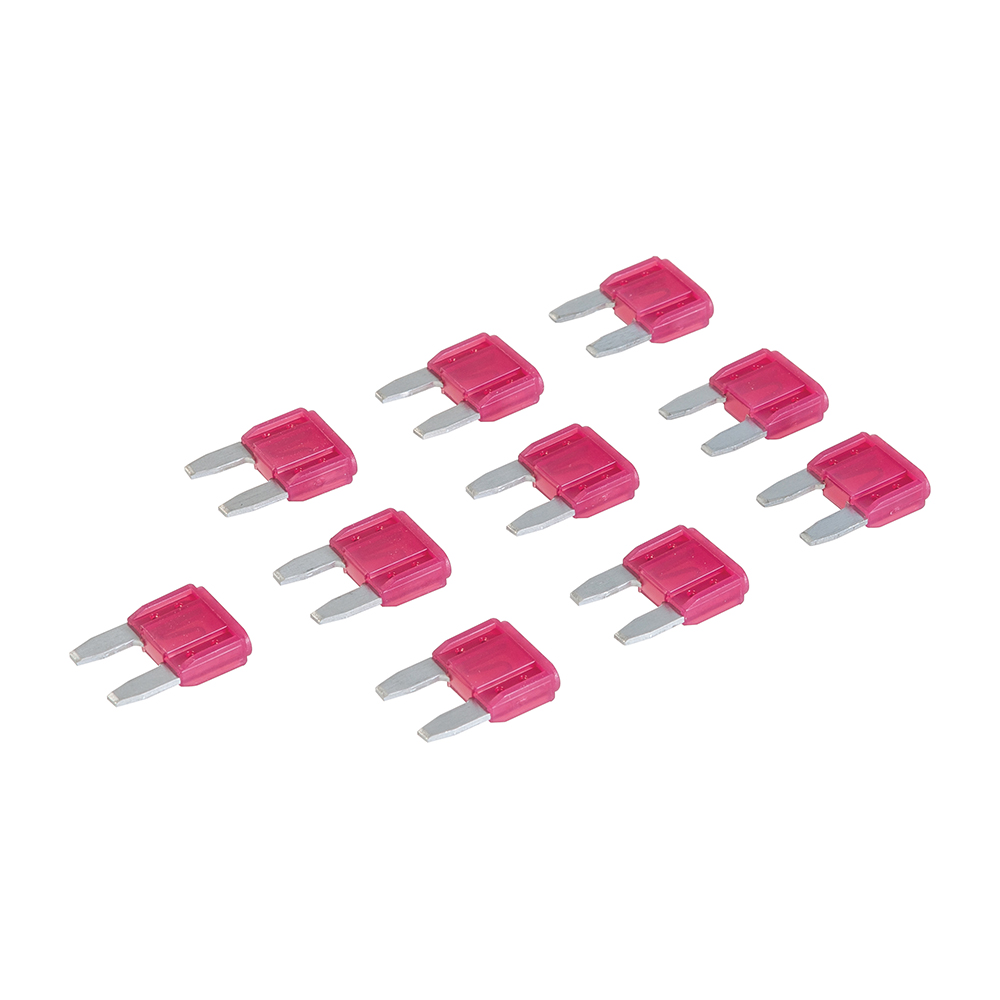 Silverline Automotive Blade Fuses 10 Pack Mini Regular ATM ATO ATT Low Profile