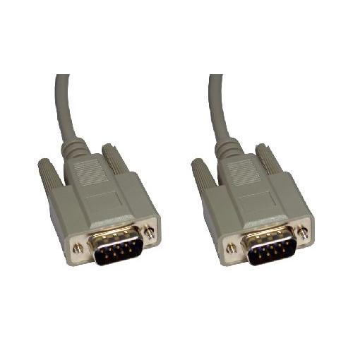 GP1021 EGA Monitor Cable Lead 9 Pin Male to Male 2 Metres
