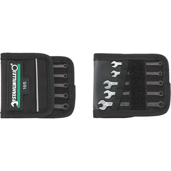 Stahlwille 96400902 16/5 Juego de llaves combinadas 5 piezas 3,2 - 5 mm