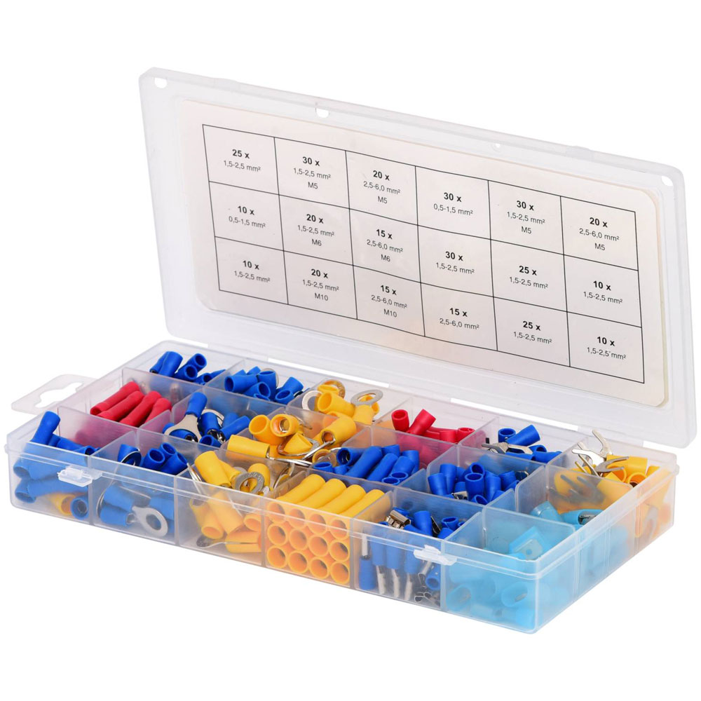 KS Tools 970.0300 Assortiment de connecteurs à sertir, 360 pièces