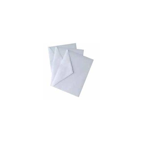 KF71434 Busta bancaria Q Connect 162x238 m con finestra alta bianca 80 g/m² gommata x 500