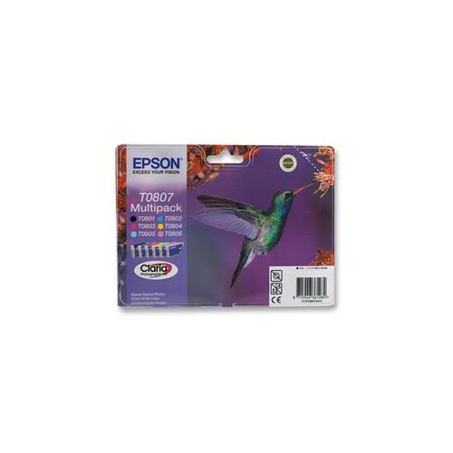 Multipack de cartouches d'encre Epson RT07815 T0807