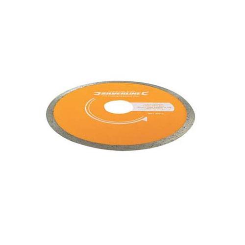 Silverline 918528 Diamond Tile Cutting Blade - 200mm X 25.4mm, Continuous Rim For Ceramic & Stone