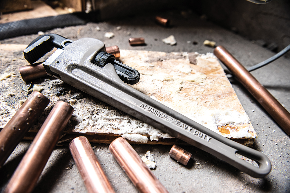 Dickie Dyer Aluminium Pipe Wrench 355mm / 14