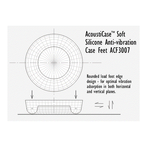 Pieds Anti-vibration AcoustiFeet Doux ACF3007 - 20B Acousti - Neufs