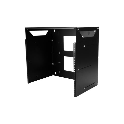 StarTech Wall-Mount Server Rack With Built-in Shelf - Solid Steel 8U WALLSHELF8U