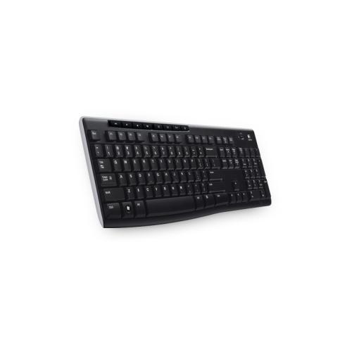 Logitech wireless keyboard k270 black usb обзор