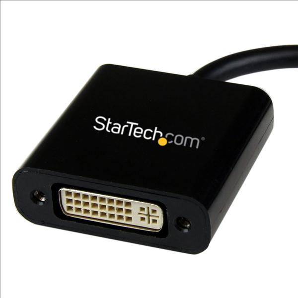 MDP2DVI3 Startech Mini DisplayPort to DVI Video Adapter Converter - Black