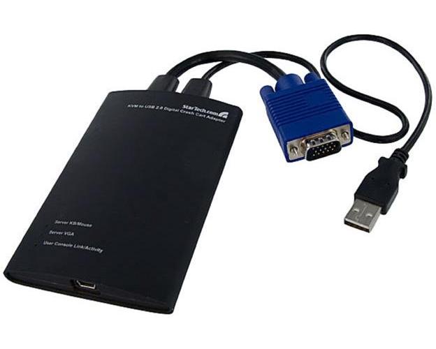 NOTECONS01 Startech KVM Console to USB 2.0 Portable Laptop Crash Cart Adaptor