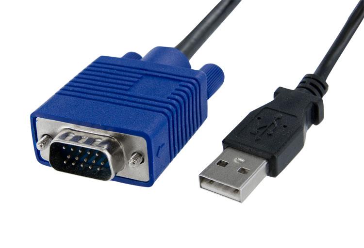 NOTECONS01 Startech KVM Console to USB 2.0 Portable Laptop Crash Cart Adaptor