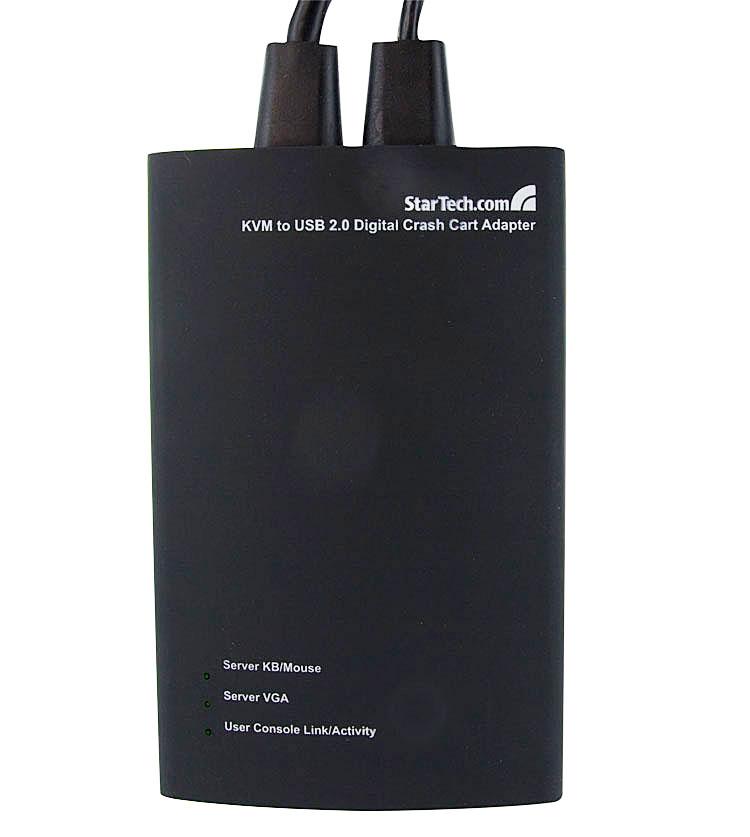 NOTECONS01 Startech KVM Console to USB 2.0 Portable Laptop Crash Cart Adaptor