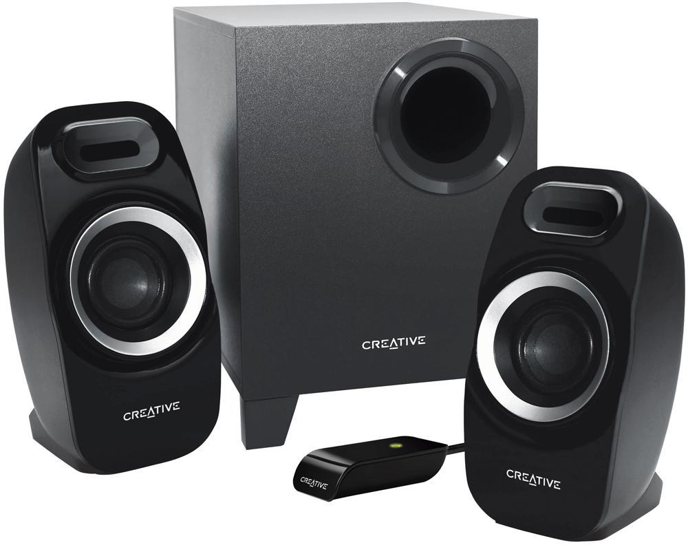 Creative - 51MF0415AA004 - Inspire T3300 2.1 Pc Speakers, Black | eBay