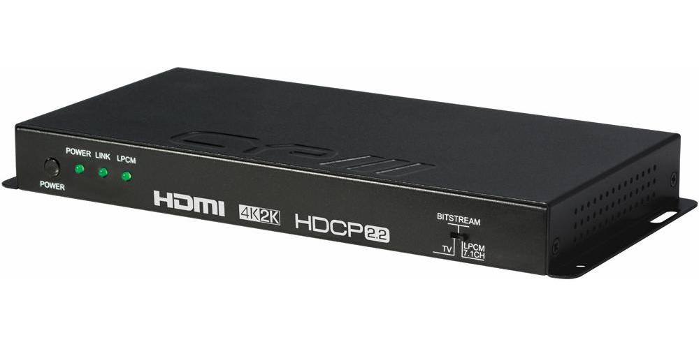 Cyp - AU-11SA-4K22 - Hdmi Audio De-embedder 7.1 + Repeater 4k