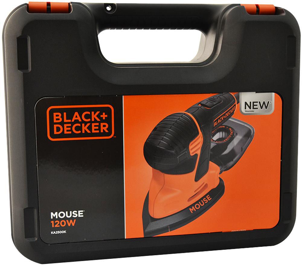Black & Decker KA2500KGB Compact Mouse Sander Kit + Kitbox eBay
