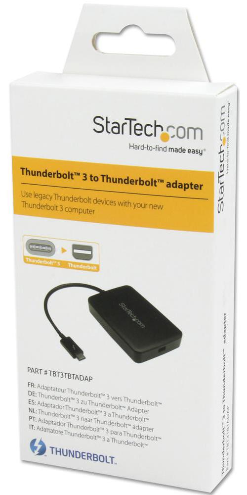 Startch - TBT3tBtadap - Adattatore, Thunderbolt 3 -Thunderbolt