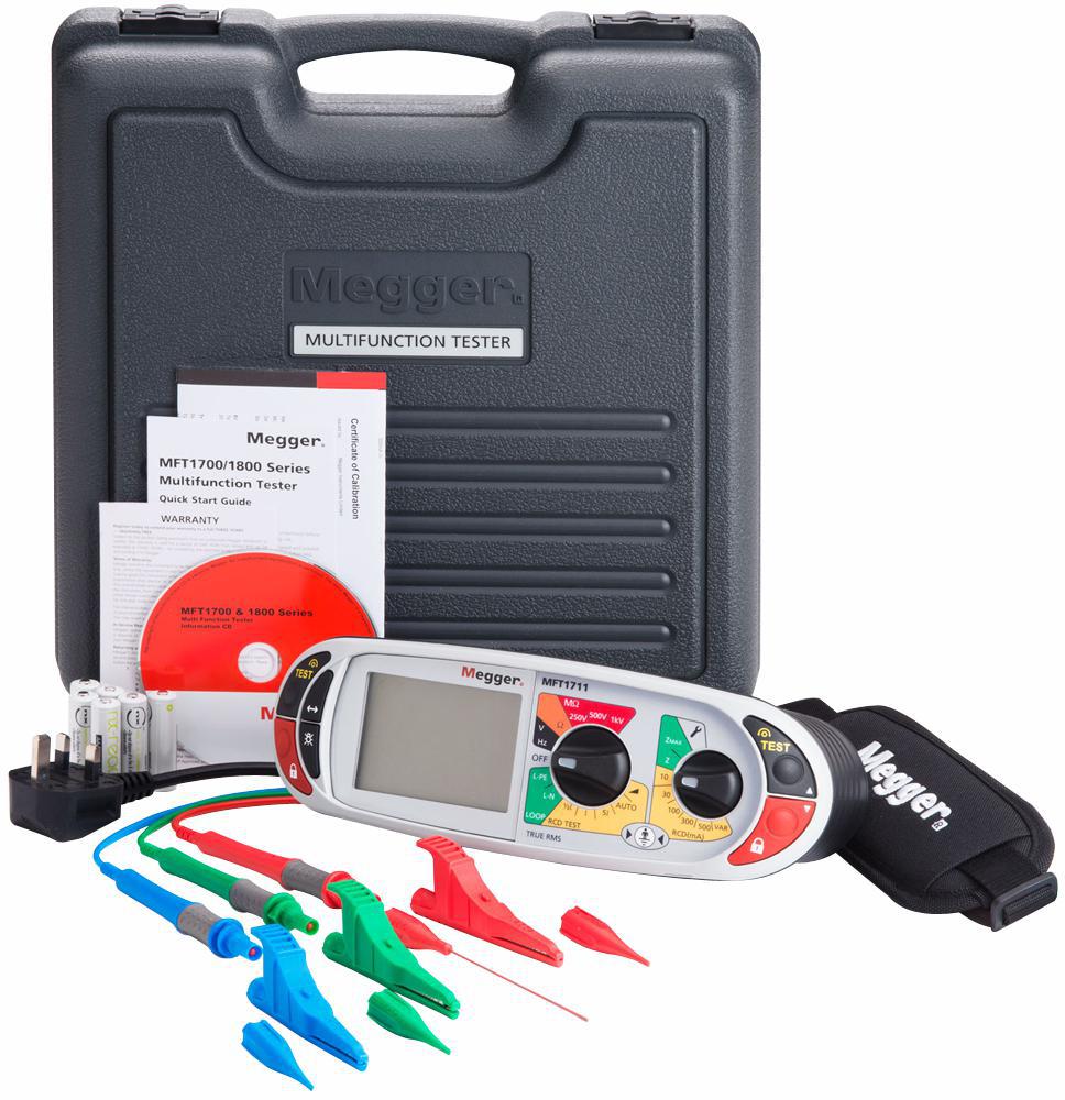 Megger MFT1711 Multifunction Electrical Tester eBay