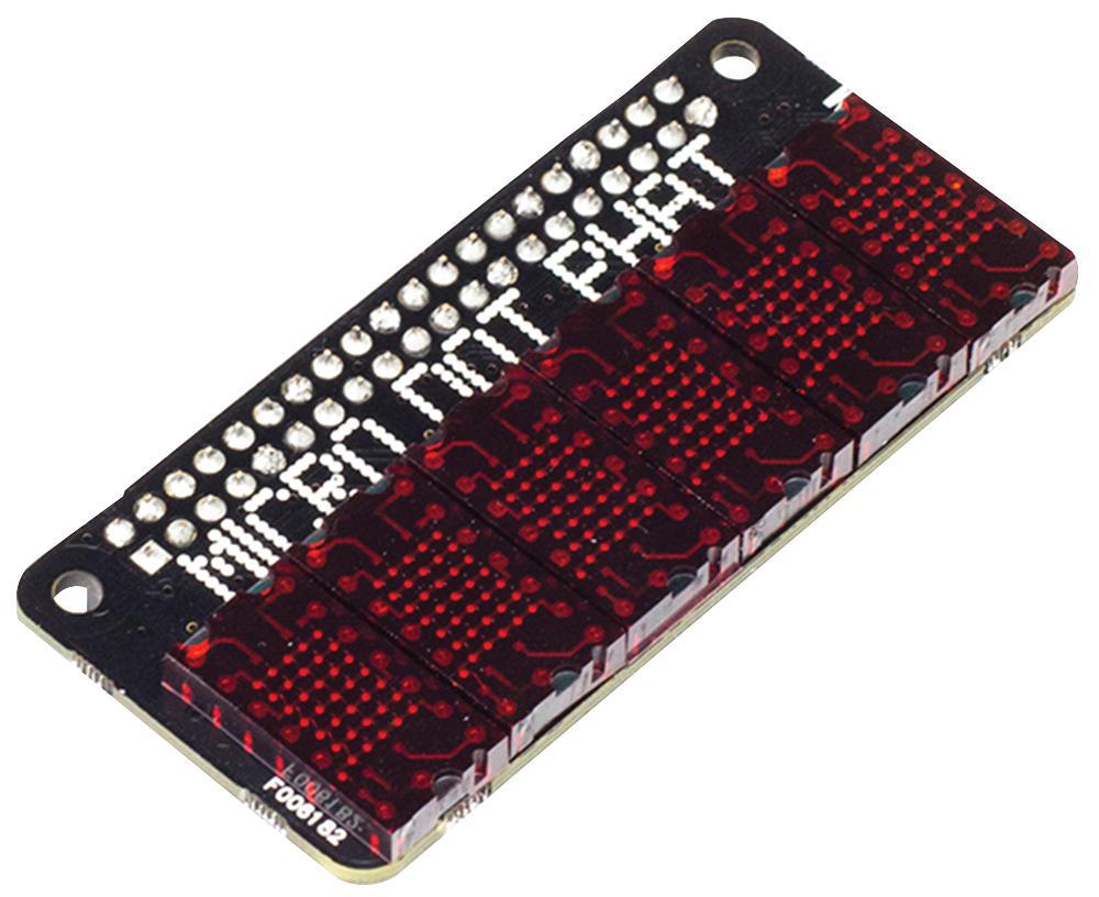 PIM186 Micro Dot Phat Pimoroni Full Kit Red